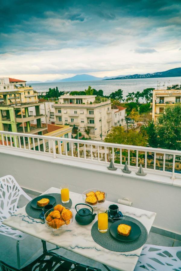 Sea View Luxury Apartment Volos Exterior foto