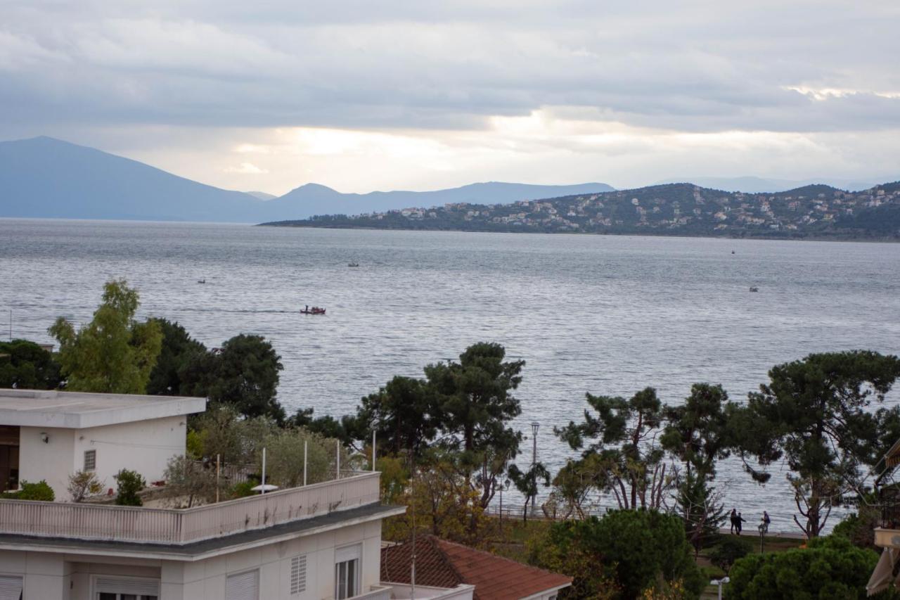 Sea View Luxury Apartment Volos Exterior foto